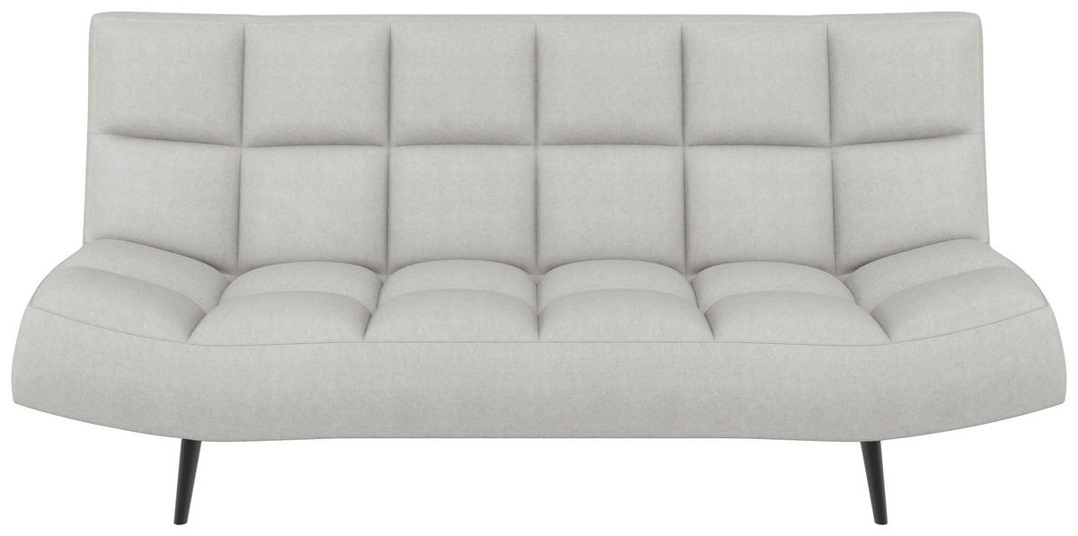 SCHLAFSOFA  in Mikrofaser Naturfarben  - Schwarz/Naturfarben, KONVENTIONELL, Holz/Textil (197/85/92cm) - Carryhome