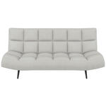 SCHLAFSOFA  in Mikrofaser Naturfarben  - Schwarz/Naturfarben, KONVENTIONELL, Holz/Textil (197/85/92cm) - Carryhome