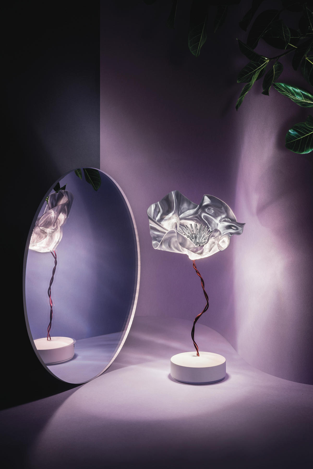 LED-TISCHLEUCHTE Prisma 15/15/26 cm   - Transparent, Design, Kunststoff/Metall (15/15/26cm) - Slamp