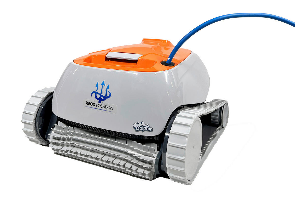 POOLROBOTER XEOX POSEIDON  - Orange/Grau, Basics, Kunststoff (43/40/25cm)