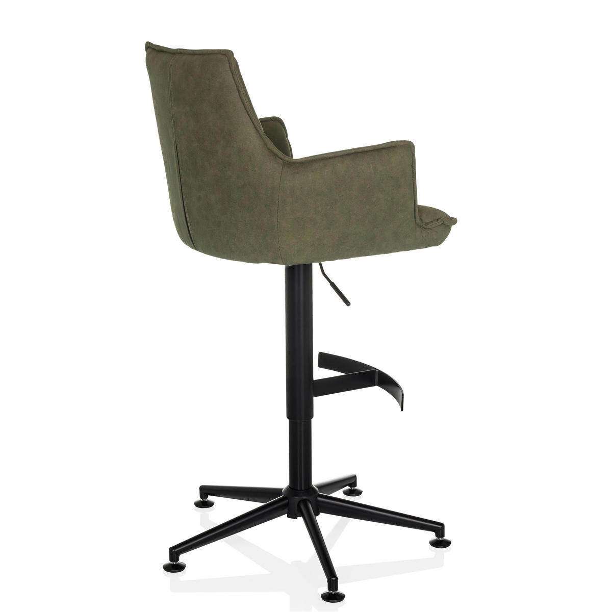 BARPALL i grön  - grön/svart, Modern, metall/textil (55/93/56cm) - MID.YOU