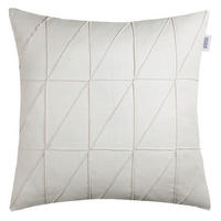 KISSENBEZUG SW-Across 45/45 cm  - Sandfarben/Hellgrau, Basics, Textil (45/45cm) - Schöner Wohnen