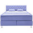 BOXSPRINGBETT 160/200 cm in Blau - Blau/Alufarben, KONVENTIONELL, Holzwerkstoff/Textil (160/200cm) - Elegando BOXSPRINGBETT 160/200 cm in Blau - Blau/Alufarben, KONVENTIONELL, Holzwerkstoff/Textil (160/200cm) - Elegando