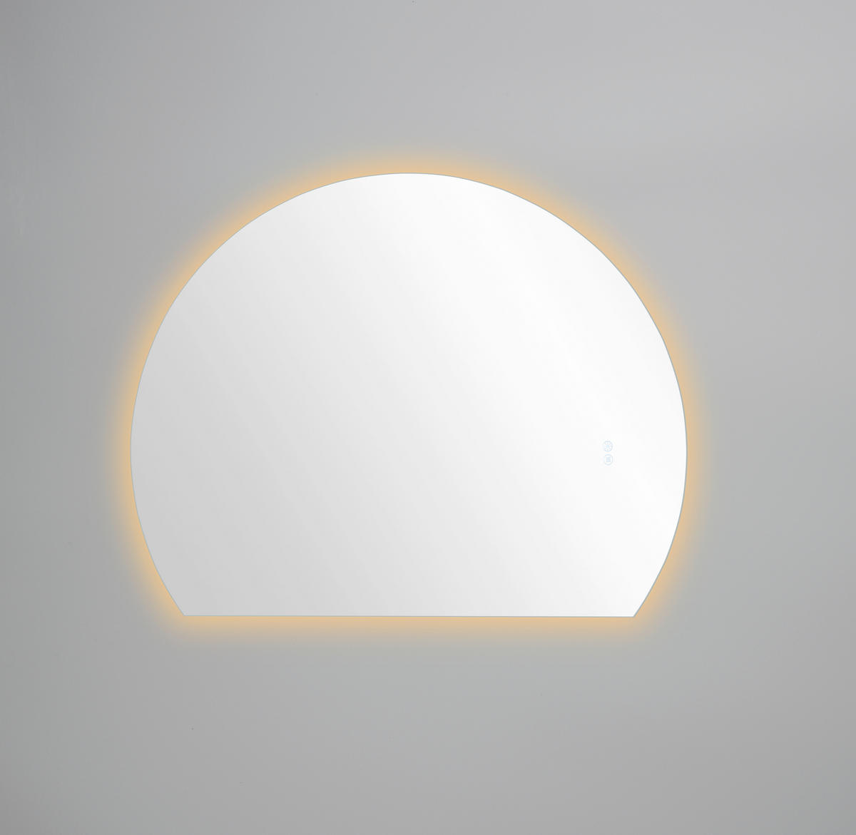 BADEZIMMERSPIEGEL 89/112/2,5 cm  - Silberfarben, MODERN, Glas (89/112/2,5cm) - Dieter Knoll