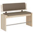 SITZBANK in Eichefarben, Grau - Eichefarben/Akaziefarben, KONVENTIONELL, Holzwerkstoff/Textil (140/110/55cm) SITZBANK in Eichefarben, Grau - Eichefarben/Akaziefarben, KONVENTIONELL, Holzwerkstoff/Textil (140/110/55cm)