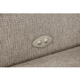 ECKSOFA Greige Struktur  - Greige/Schwarz, Design, Kunststoff/Textil (284/205cm) - Xora