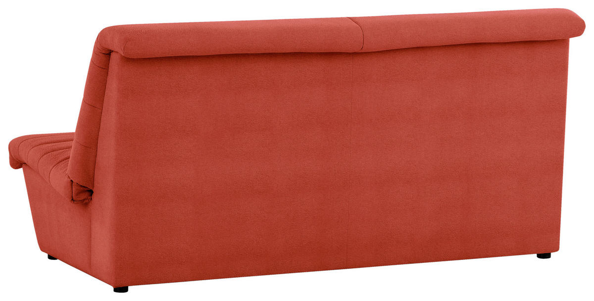 2-SITZER-SOFA Webstoff Orange  - Schwarz/Orange, Design, Kunststoff/Textil (185/92/103cm) - LOOKS by W.Joop