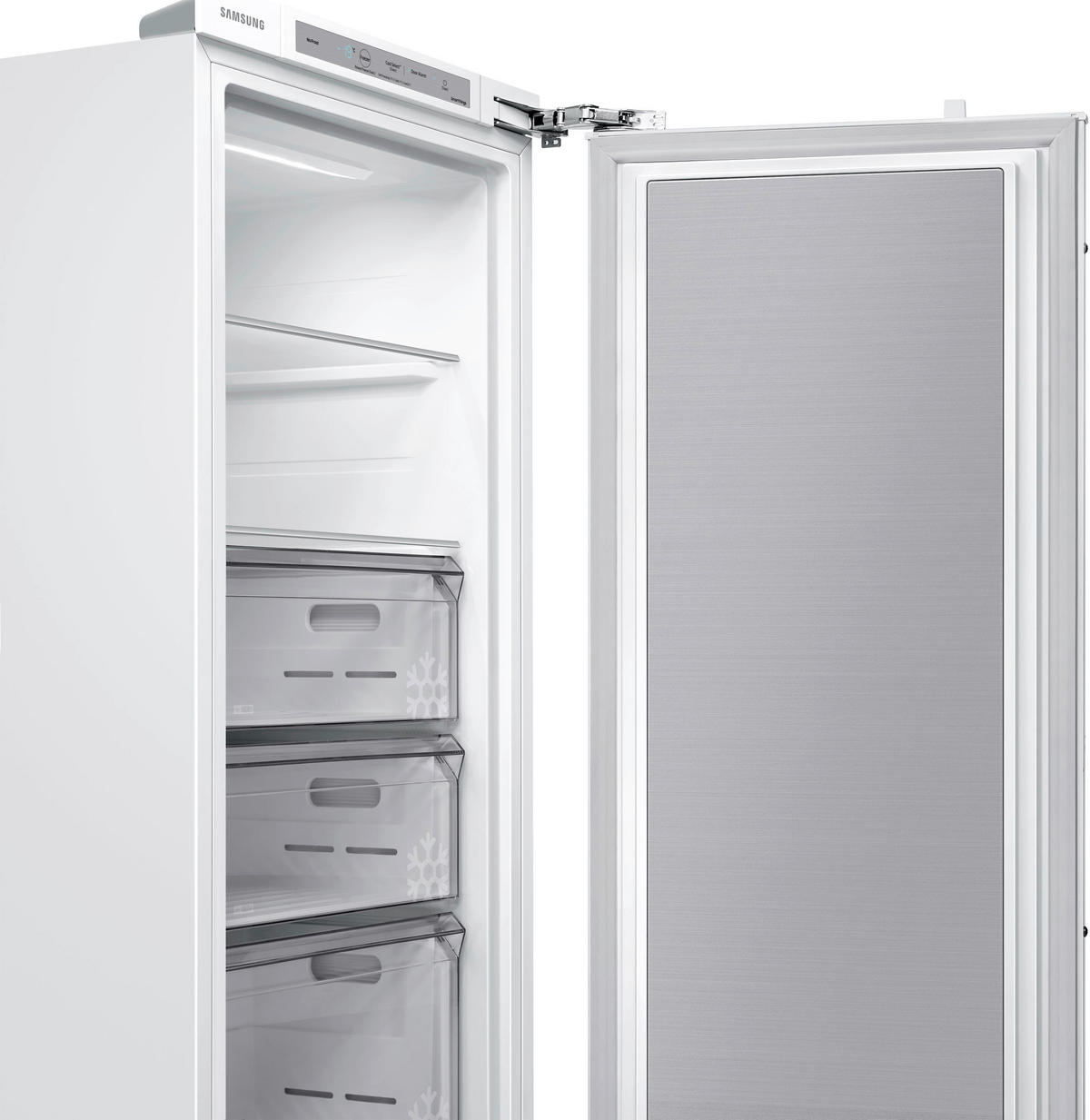 EINBAUGEFRIERSCHRANK BRZ22720EWW/EF  - Weiß, Basics, Glas/Kunststoff (54,0/177,5/55,0cm) - Samsung