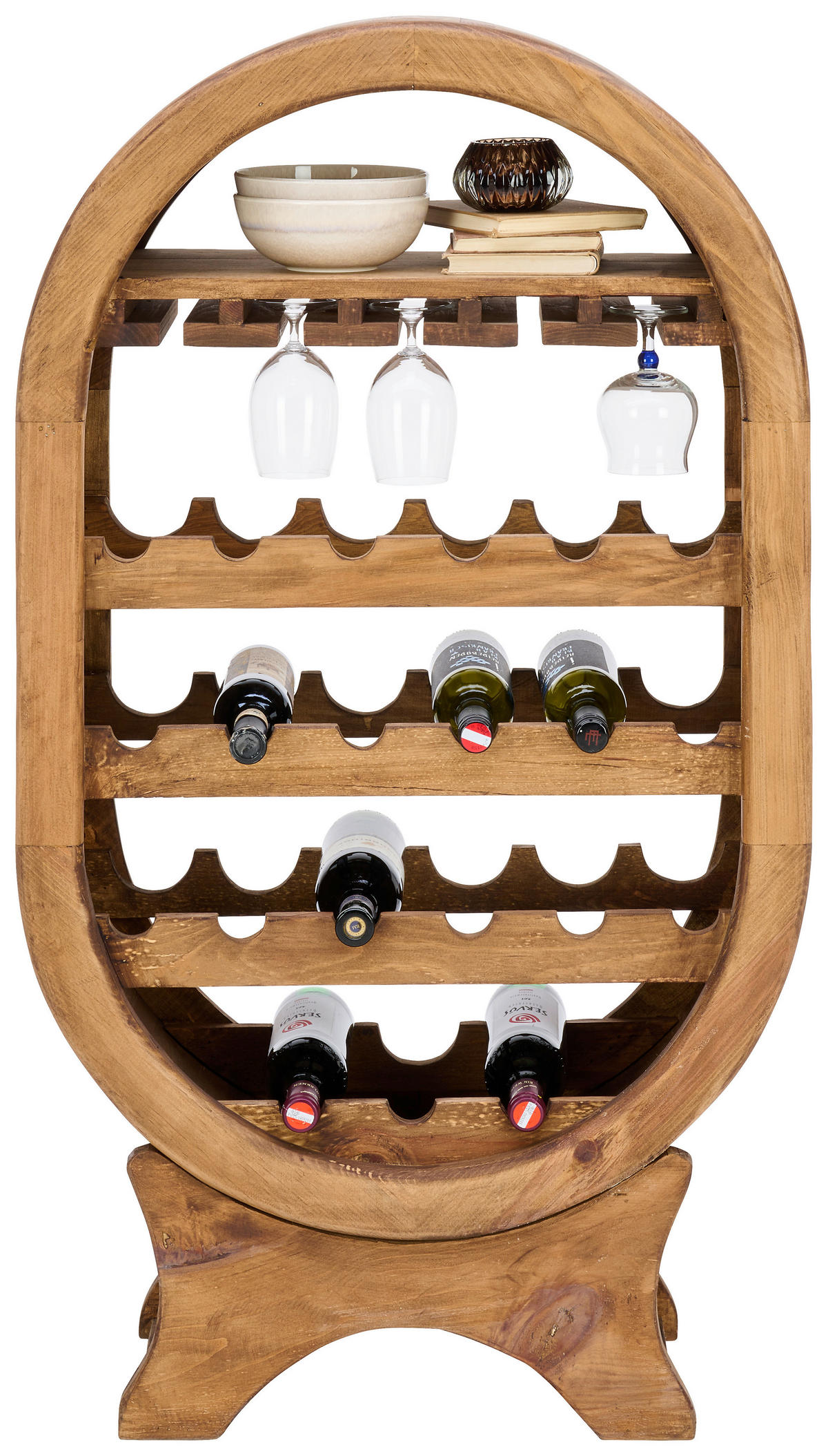 BORTARTÓ POLC 67/120/35 cm  - méz, Lifestyle, fa (67/120/35cm) - Landscape