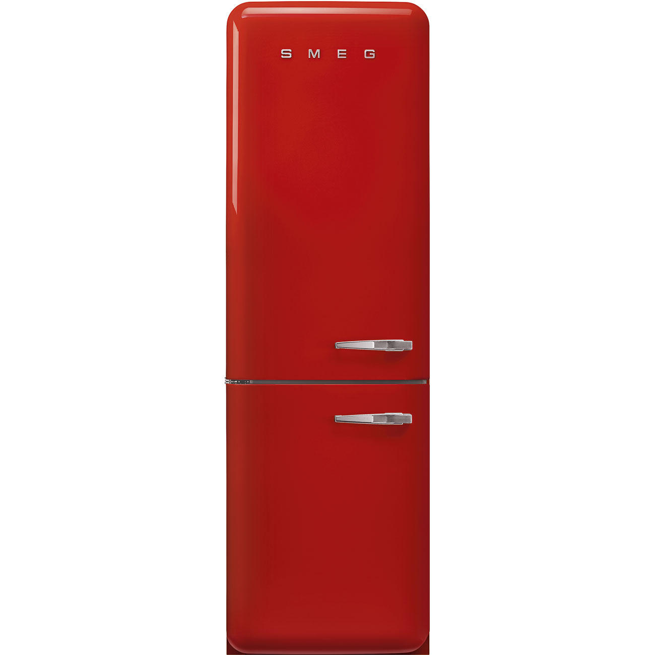 KÜHL-GEFRIER-KOMBINATION 60/196,8/72,8 cm FAB32LRD5  - Rot, Basics, Metall (60/196,8/72,8cm) - SMEG