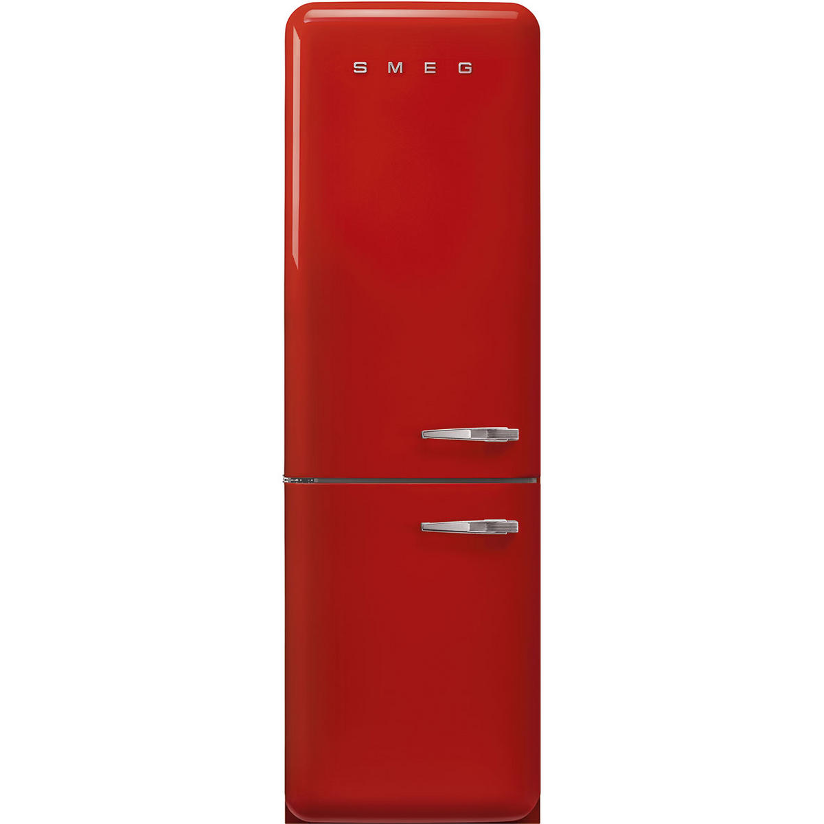 KÜHL-GEFRIER-KOMBINATION 60/196,8/72,8 cm FAB32LRD5  - Rot, Basics, Metall (60/196,8/72,8cm) - SMEG