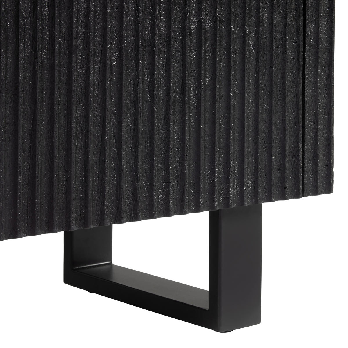 HIGHBOARD  in 90/150/40 cm  - Goldfarben/Schwarz, Design, Holz/Metall (90/150/40cm) - Livetastic