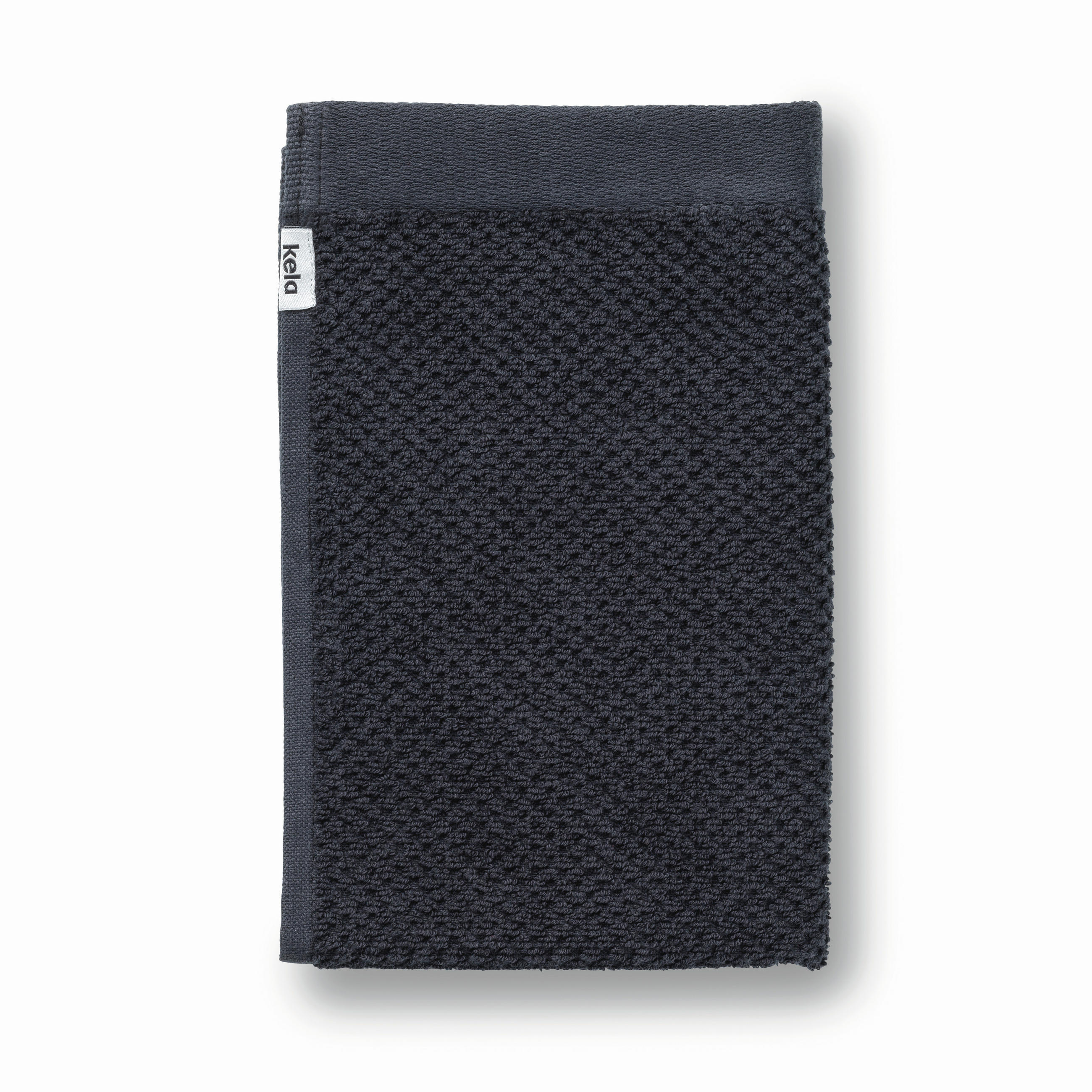 GÄSTETUCH Lavinia Schwarz 30/50 cm  - Schwarz, Basics, Textil (30/50cm) - Kela