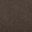 ECKSOFA Braun Chenille - Schwarz/Braun, KONVENTIONELL, Kunststoff/Textil (272/168cm) - Carryhome