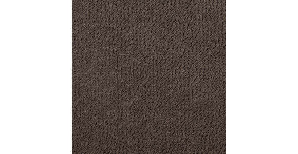 ECKSOFA Braun Chenille - Schwarz/Braun, KONVENTIONELL, Kunststoff/Textil (272/168cm) - Carryhome