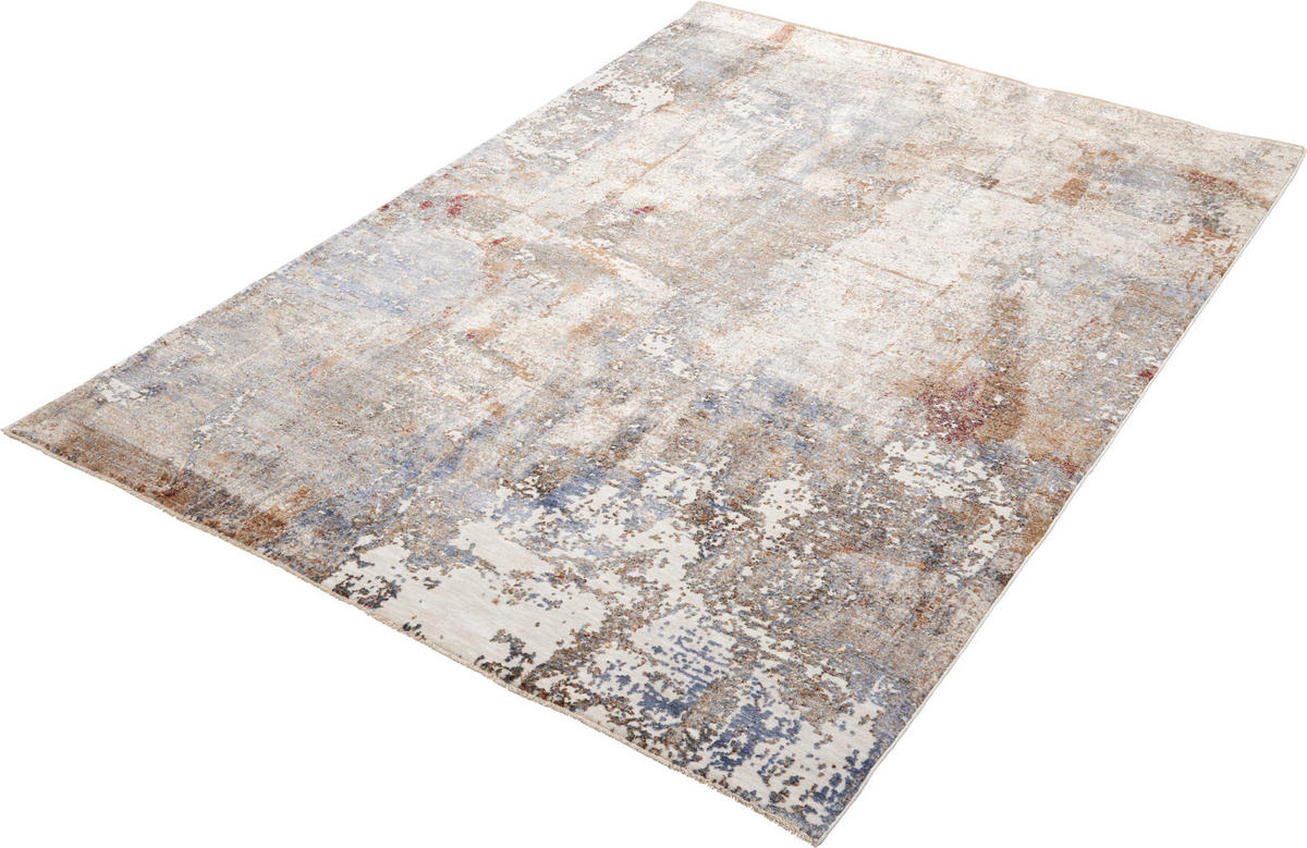 WEBTEPPICH 130/190 cm Creme, Hellgrau  - Creme/Hellgrau, LIFESTYLE, Textil (130/190cm) - Novel