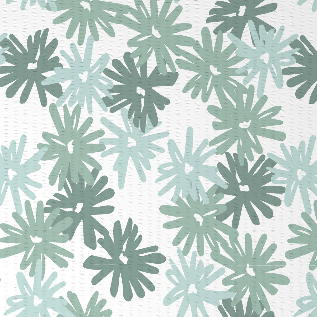 BETTWÄSCHE 2-teilig Seersucker 140/200 cm  - Grün, KONVENTIONELL, Textil (140/200cm) - Esposa