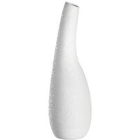 VAZA   12,80/40,00/12,80 cm   keramika  - bela, Osnovno, keramika (12,80/40,00/12,80cm) - Leonardo