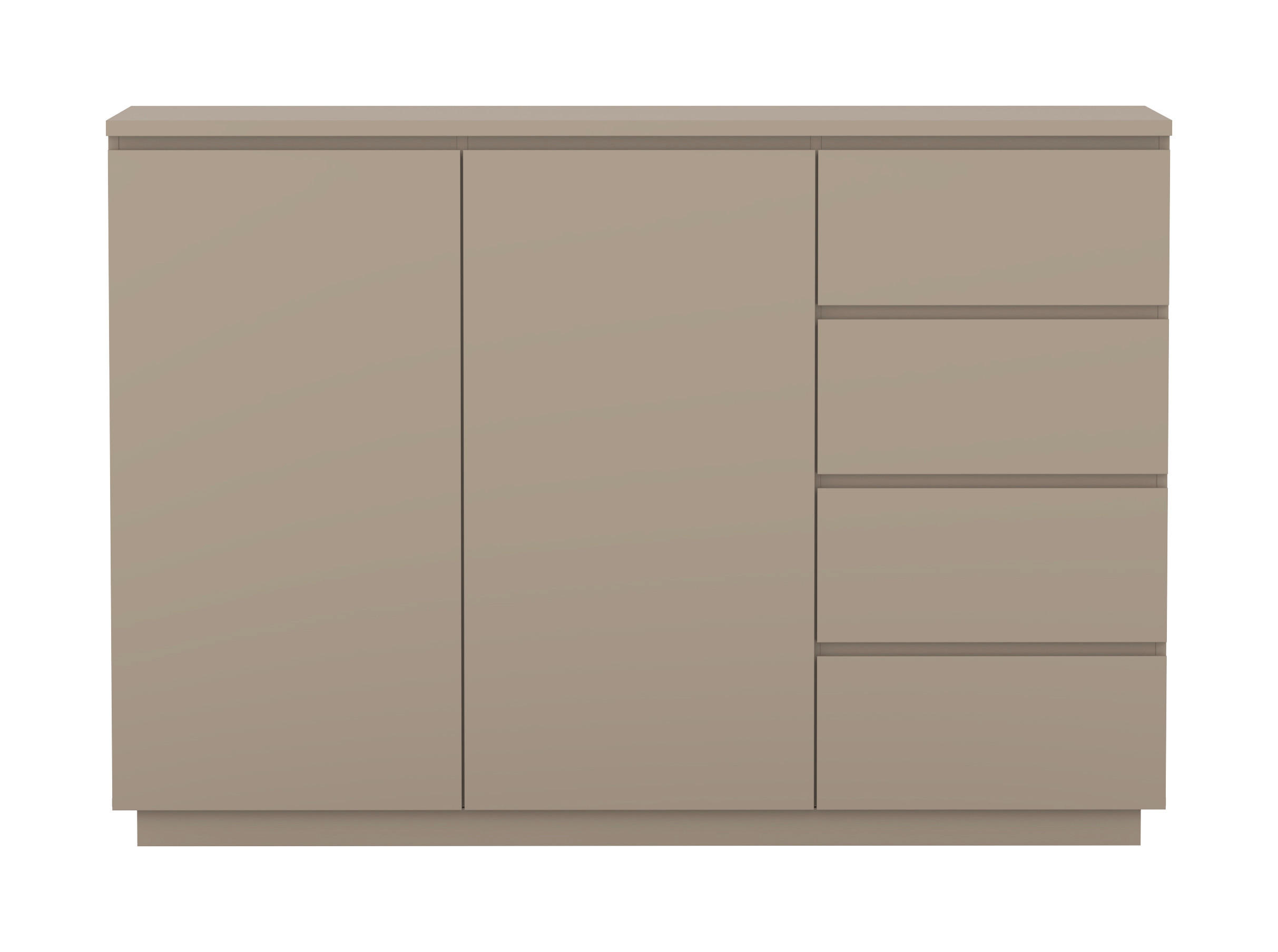 Mid.you Highboard Bilbao Taupe 150x104.5x34.5 cm