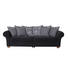 SOFA in Textil Dunkelgrau - Eichefarben/Dunkelgrau, LIFESTYLE, Textil (260/72/119cm) - Landscape SOFA in Textil Dunkelgrau - Eichefarben/Dunkelgrau, LIFESTYLE, Textil (260/72/119cm) - Landscape