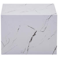 BEISTELLTISCH Holzwerkstoff 55/55/40 cm  - Weiss, Design, Holzwerkstoff (55/55/40cm) - Kayoom