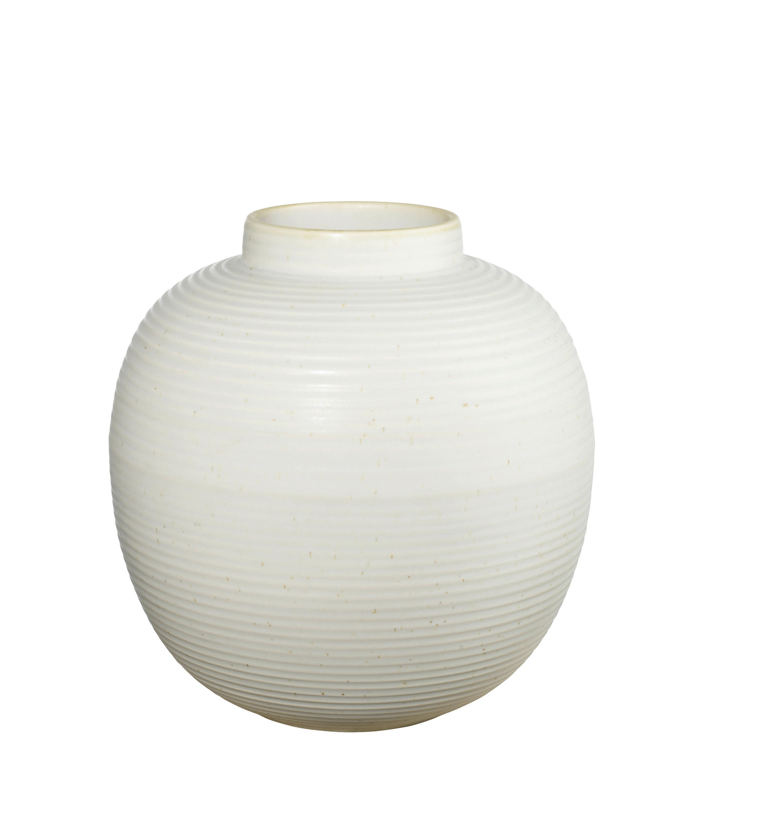 ASA Vase Olahh – Matt Dunkelgraue Keramikvase, 14 Cm Durchmesser, 17 Cm Hoch, Samtig-matte Oberfläche