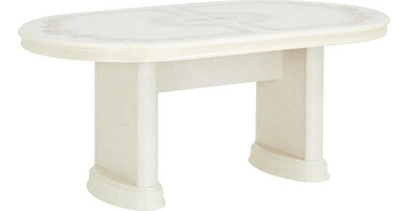 ESSTISCH in Kunststoff, Holzwerkstoff - Beige, LIFESTYLE, Holzwerkstoff/Kunststoff (182(232)/104/76cm) - Cantus