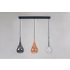 LUSTER       - prozirna/svetlosiva, Trendi, staklo/metal (78/120cm)