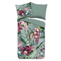 WENDEBETTWÄSCHE Allison Satin 155/220 cm  - Multicolor, Natur, Textil (155/220cm)