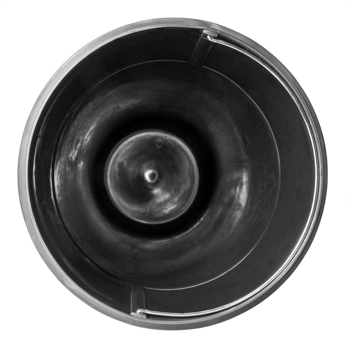 ABFALLEIMER 30 L  - Schwarz, MODERN, Kunststoff/Metall (37/64,5/29cm) - MID.YOU