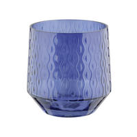 WINDLICHT - Blau, LIFESTYLE, Glas (14,3/14,3cm)