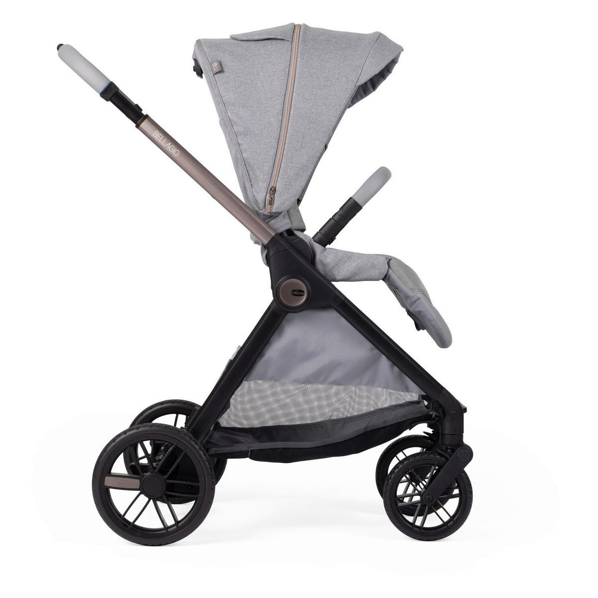 KINDERWAGEN  Bellagio  Lunar Rock  - Grau, Basics, Metall (55/82/97-106cm) - Chicco