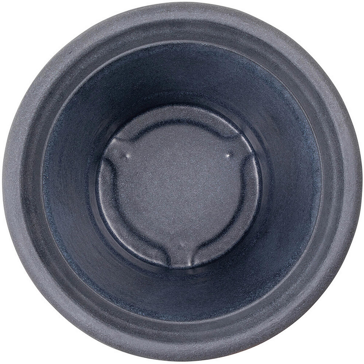 PFLANZENTOPF   - Anthrazit, Basics, Kunststoff (50/37cm) - Siena Garden