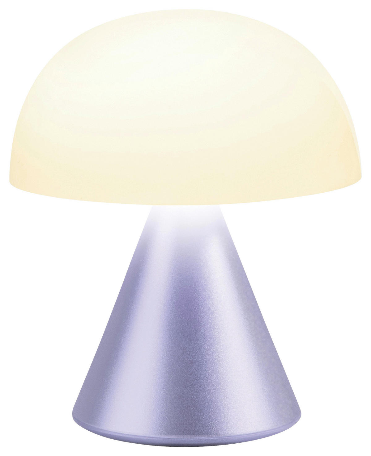 AKKU-TISCHLEUCHTE 7/8,3/7 cm   - Violett, Design, Kunststoff/Metall (7/8,3/7cm)