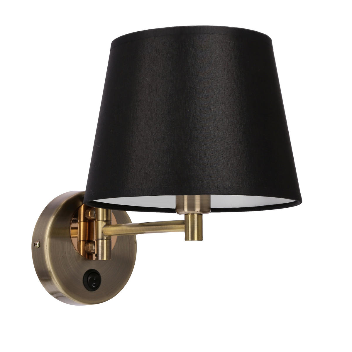 BILDERLEUCHTE Ibis 20/29/25 cm   - Schwarz/Bronzefarben, KONVENTIONELL, Kunststoff/Metall (20/29/25cm)