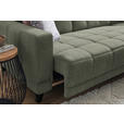 ECKSOFA in Webstoff Grün  302/216 cm  - Schwarz/Grün, Design, Holz/Textil (302/216cm) - Xora