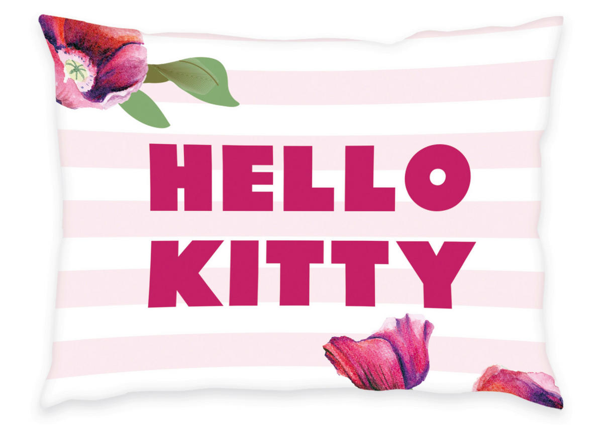 MLADINSKA POSTELJNINA HELLO KITTY 140/200 cm večbarvno  - večbarvno, Konvencionalno, tekstil (140/200cm) - Hello Kitty