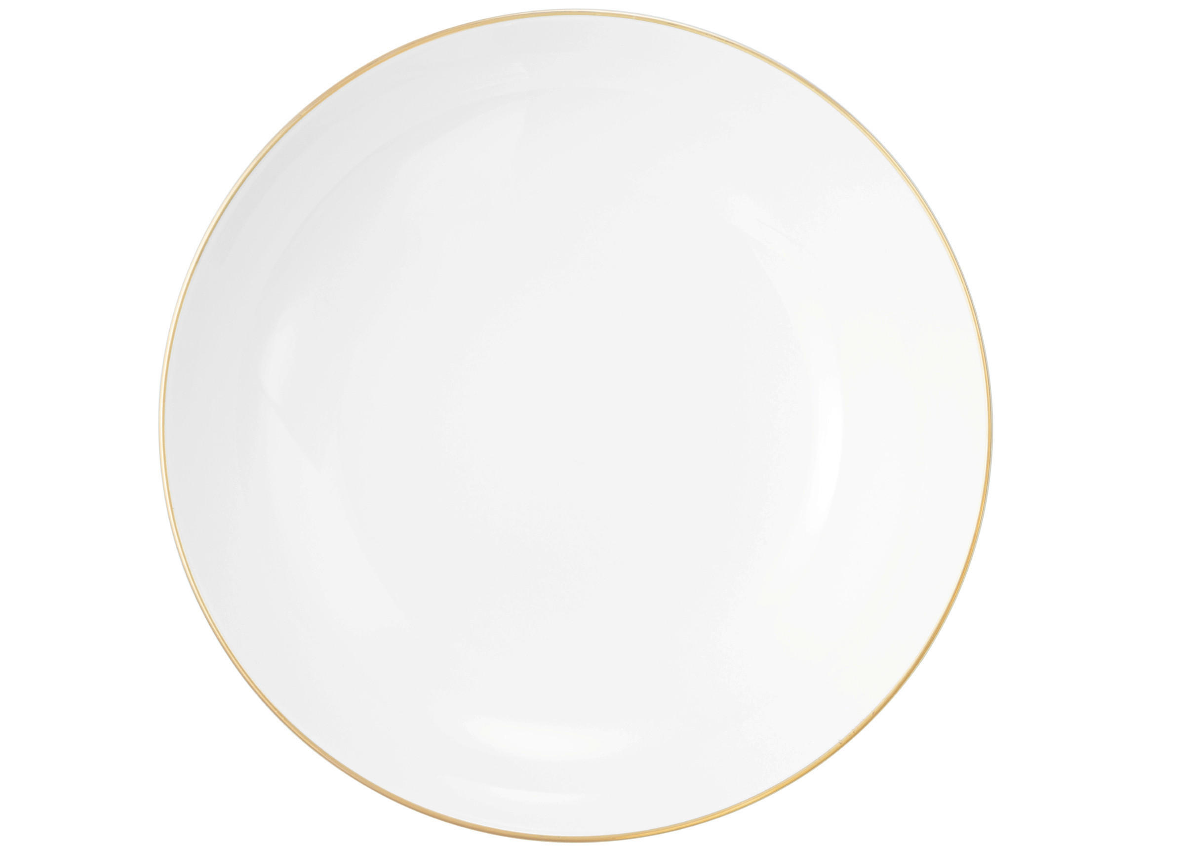 SUPPENTELLER Liberty Porzellan - Goldfarben/Weiß, Basics, Keramik (21cm) - Seltmann Weiden