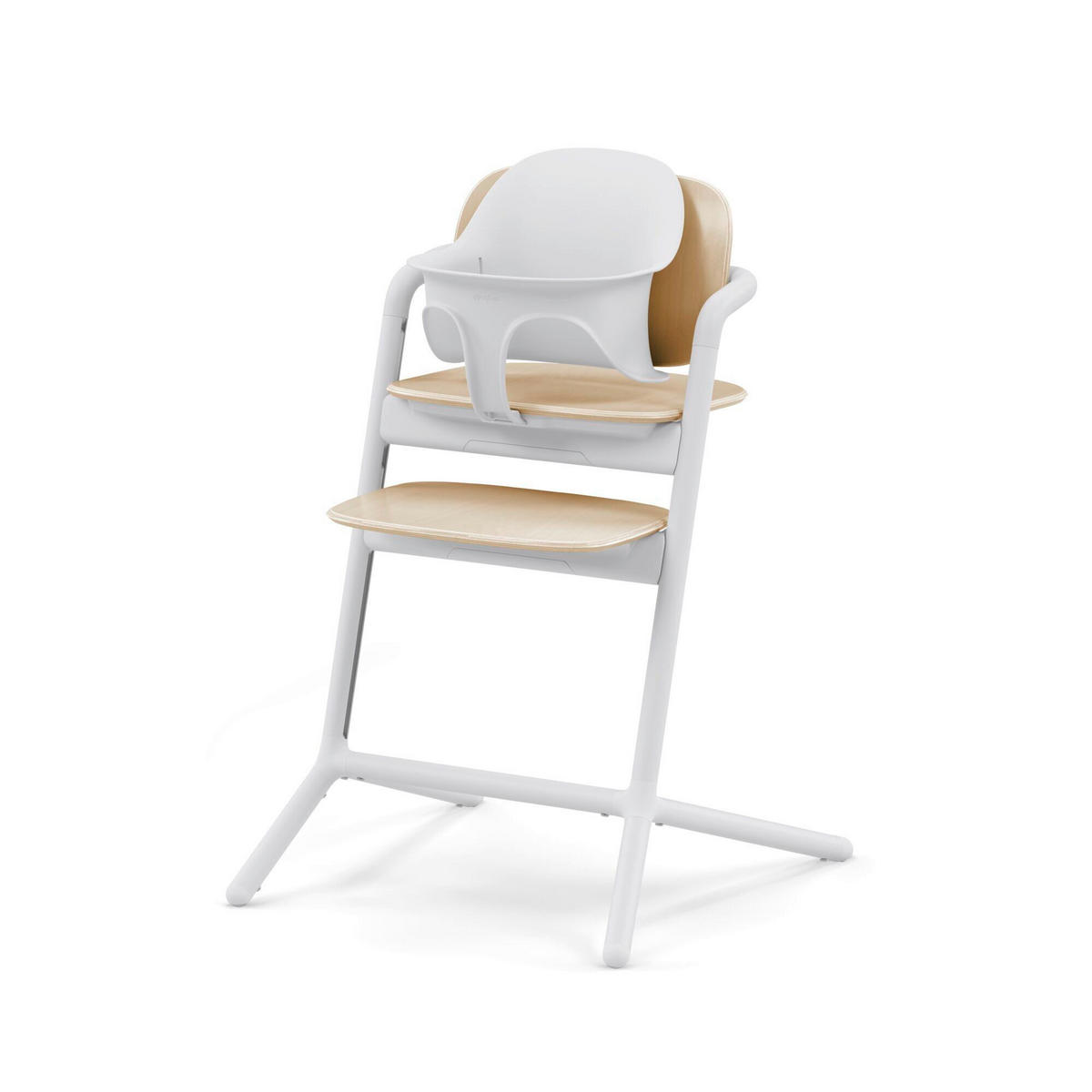HOCHSTUHL Lemo 4 in 1 Set  - Weiss/Ahornfarben, Basics, Holz/Kunststoff (56/54,5/81,5cm) - Cybex