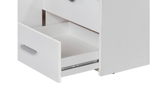 ETAGENBETT 90/200 cm Weiß  - Weiß, KONVENTIONELL, Holzwerkstoff (90/200cm) - Carryhome