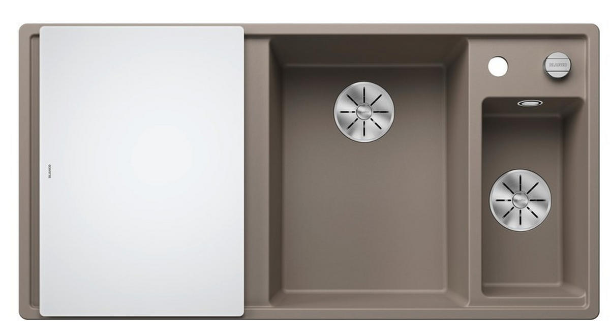 SPÜLE  - Beige, Basics, Stein (100/20,2/51cm) - Blanco