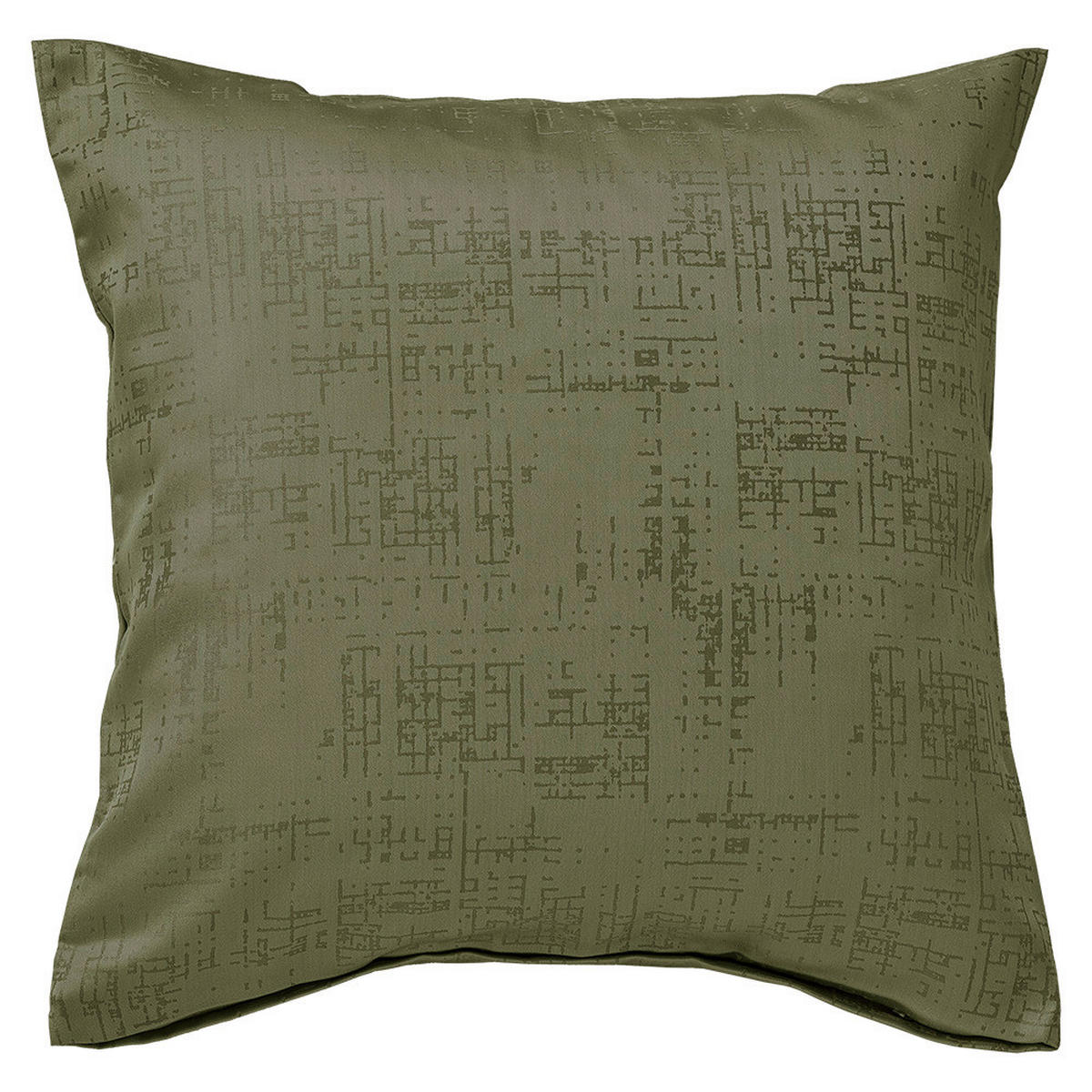 BETTWÄSCHESET Damast 160/210 cm  65 cm/100 cm  - Dunkelgrün, Basics, Textil (160/210cm) - Curt Bauer