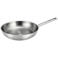 PFANNE Pfanne 28 cm  - Edelstahlfarben, Basics, Metall (28cm) - Am Cook
