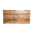 ESSTISCH 180/90/76 cm Echtholz  Holz, Metall Schwarz, Akaziefarben  - Schwarz/Akaziefarben, Design, Holz/Metall (180/90/76cm) - Carryhome
