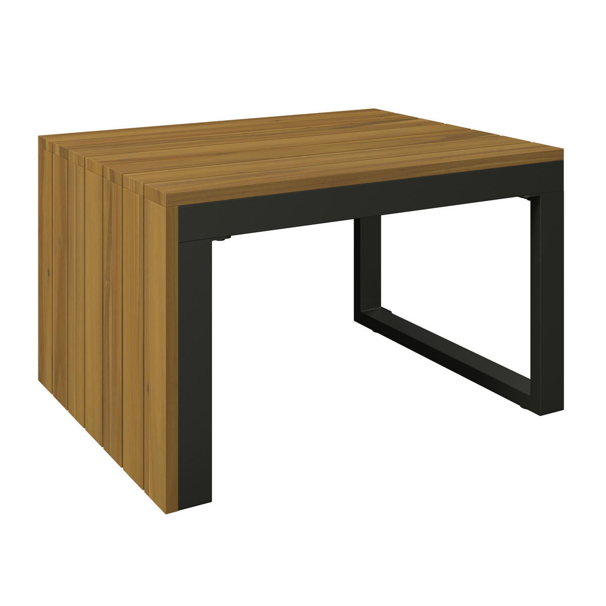 LOUNGE GARNITÚRA   161/67/63 cm  - bézs/akáciaszínű, Modern, textil/fa (161/67/63cm) - Ambia Garden