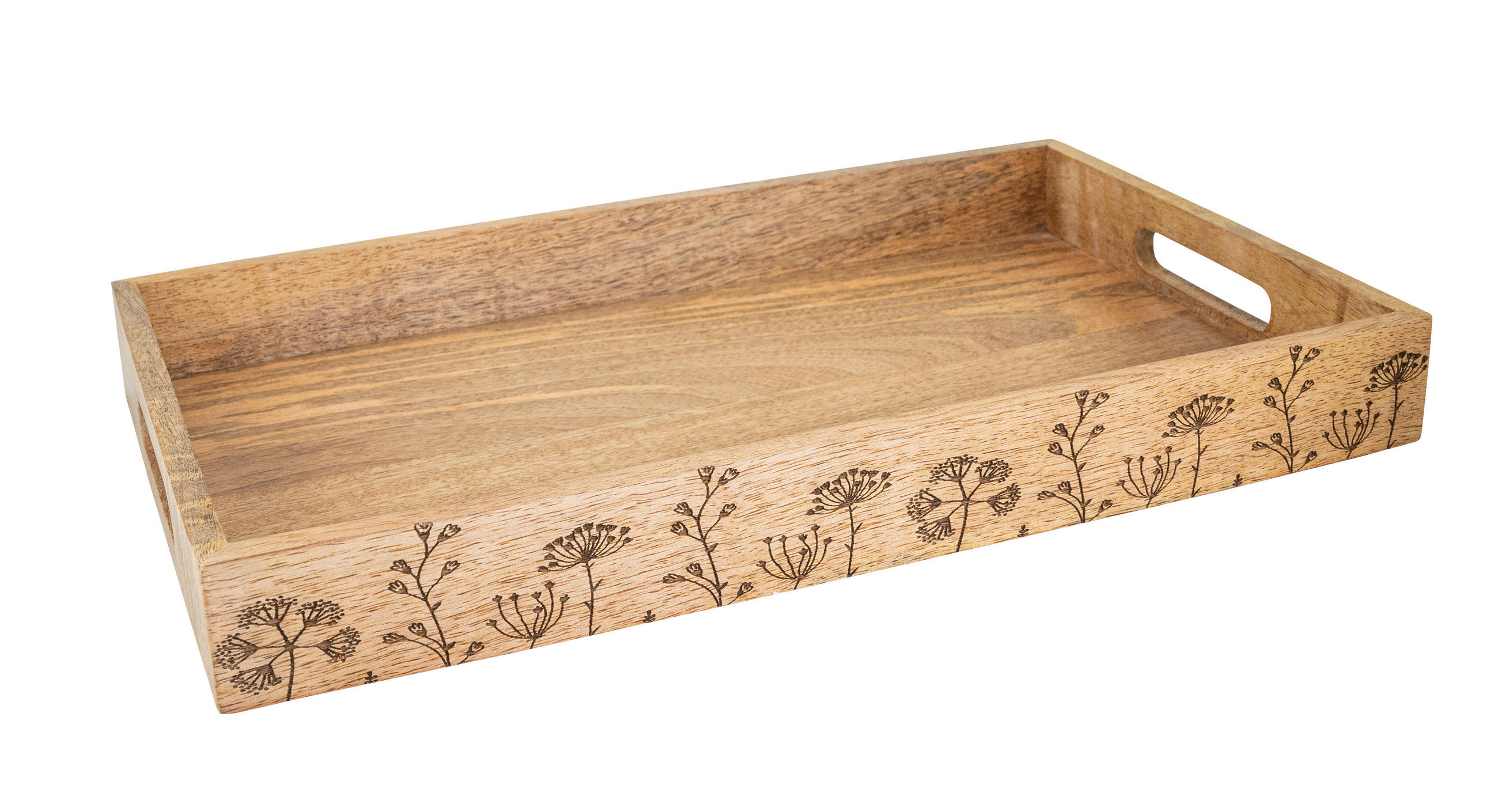 DEKOTABLETT - Naturfarben, Basics, Holz (43/26/5cm)