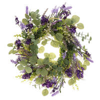 KVĚTINOVÝ VĚNEC - Basics (55cm)