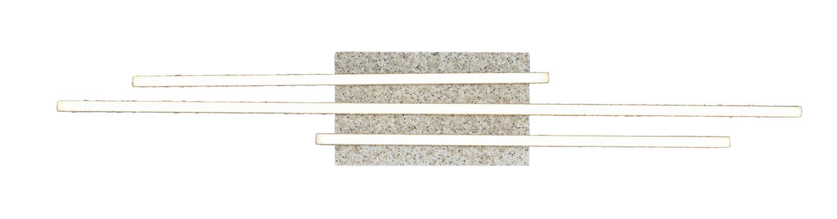 DECKENLEUCHTE 90/14/5,5 cm  - Weiß, Trend, Kunststoff/Metall (90/14/5,5cm) - Collett's Monde