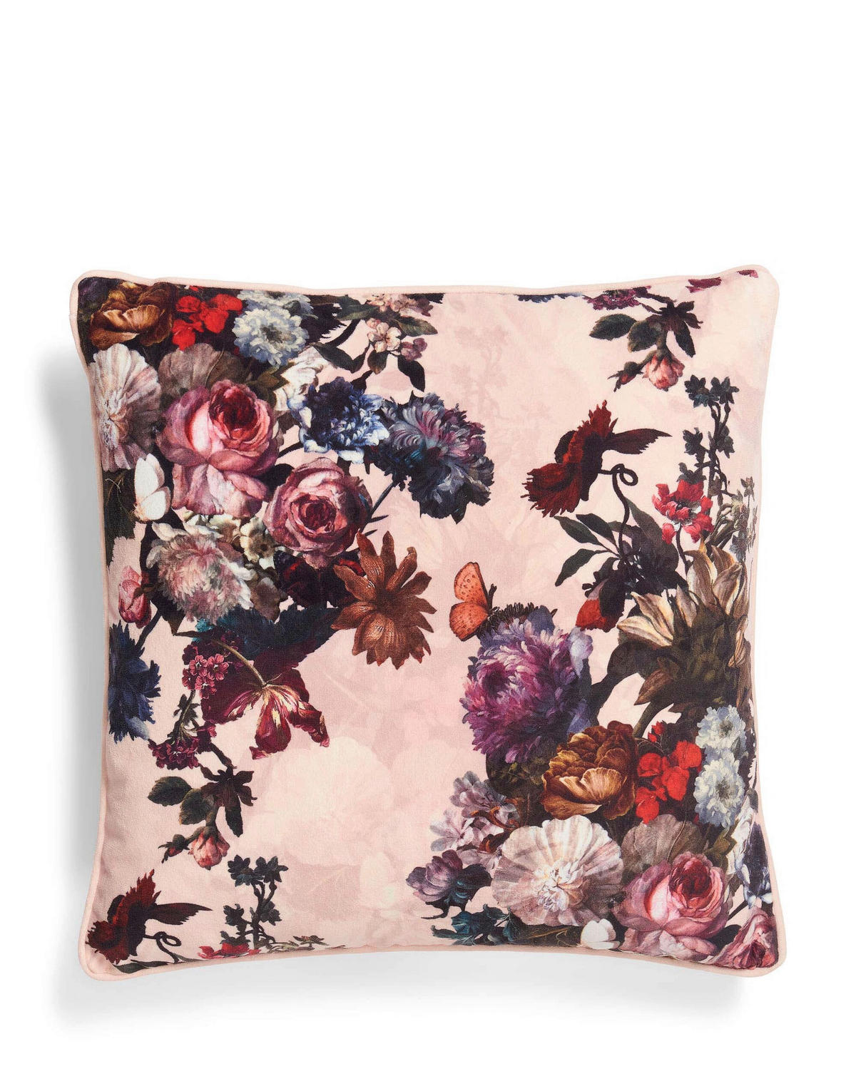 UKRASNI JASTUČIĆ 50/50 cm   KARLI  - pink, Konvencionalno, tekstil (50/50cm) - Essenza