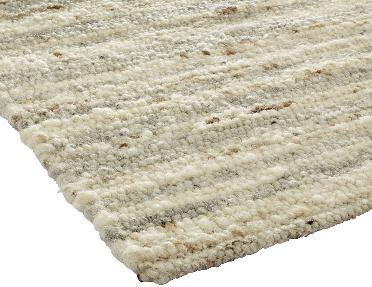 RUČNĚ TKANÝ KOBEREC, 70/130 cm, přírodní barvy - přírodní barvy, Natur, textil (70/130cm) - Linea Natura